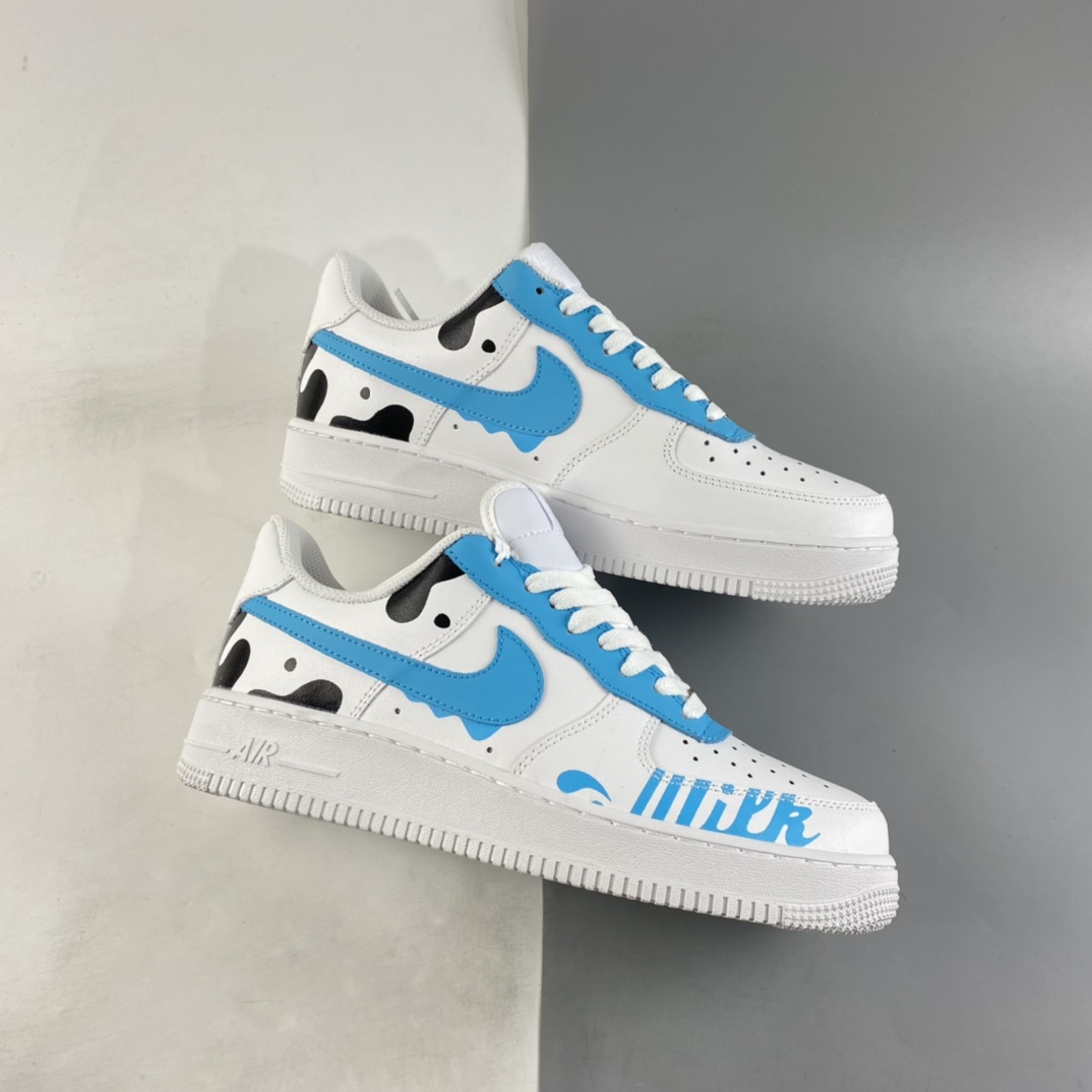 P200 NIKE Air Force 1’07 Low 奶牛纹配色空军一号板鞋 DD8959-100