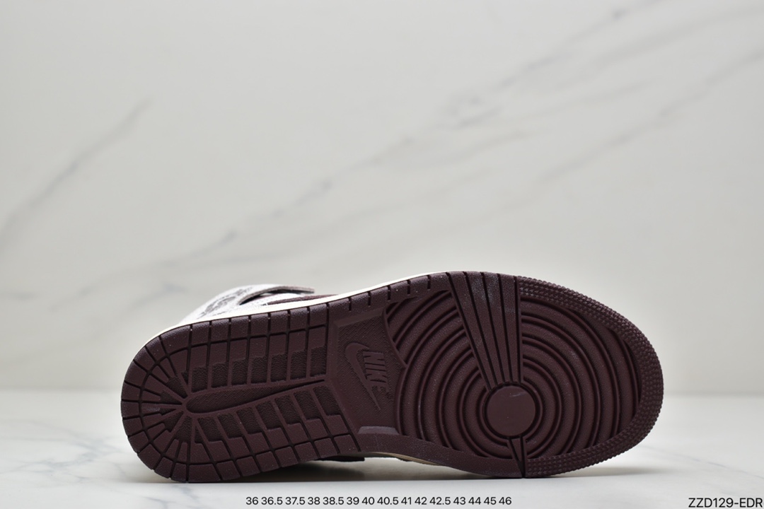Maniére x Nike Air Jordan 1 Retro High OG ”White Sail/Maroon”AJ1 Basketball Shoes DO7097-100-Top High Quatity Cheap Sneakers Fashion Clothing Clothes Bags handbags Shoes of all Brand wholesale With The best Quality And Beautiful Price from China Factory Chinese suppliers wholesaler seller Maniére x Nike Air Jordan 1 Retro High OG ”White Sail/Maroon”AJ1 Basketball Shoes DO7097-100