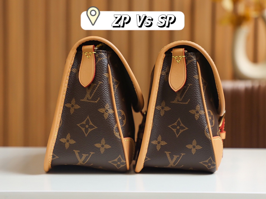 ◤𝐃𝐈𝐀𝐍𝐄 爆款系列 #M45985# 𝐒𝐏免检版◥ 
➨ 𝐙𝐏 𝐕𝐬 𝐒𝐏免检版 拍摄对比
不敢说100%的还原度，但是99.99%我们是有底气的！
