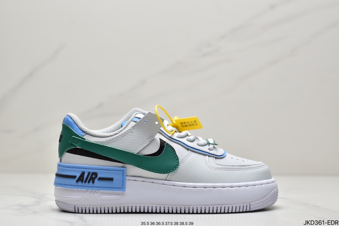 Air Force 1 Shadow White Blue Powder Lightweight High Low Top All-match Sneakers CI0919-106-Top High Quatity Cheap Sneakers Fashion Clothing Clothes Bags handbags Shoes of all Brand wholesale With The best Quality And Beautiful Price from China Factory Chinese suppliers wholesaler seller Air Force 1 Shadow White Blue Powder Lightweight High Low Top All-match Sneakers CI0919-106