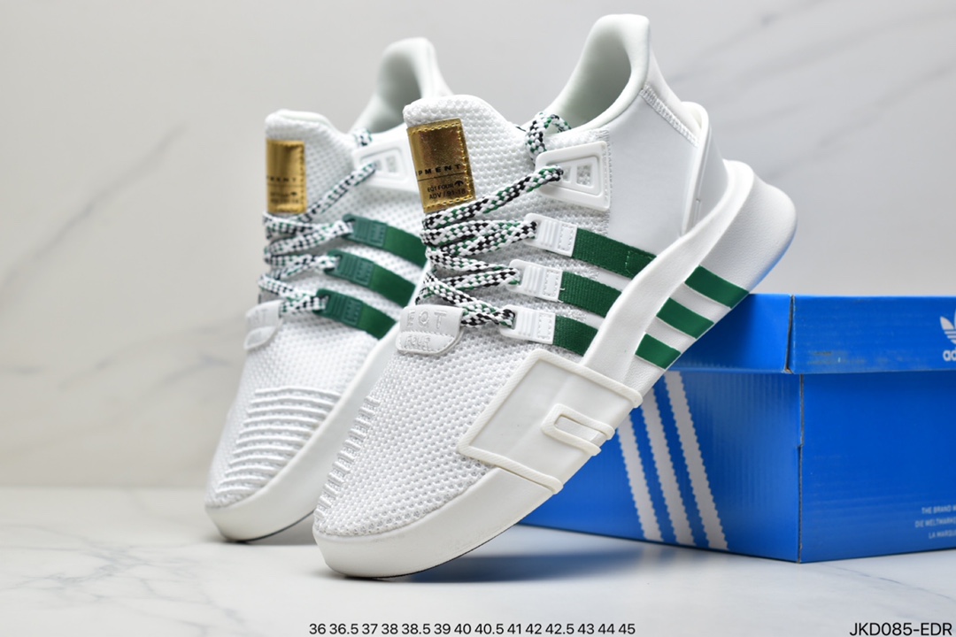 Adidas EQT Bask ADV White Green Knit AC7352