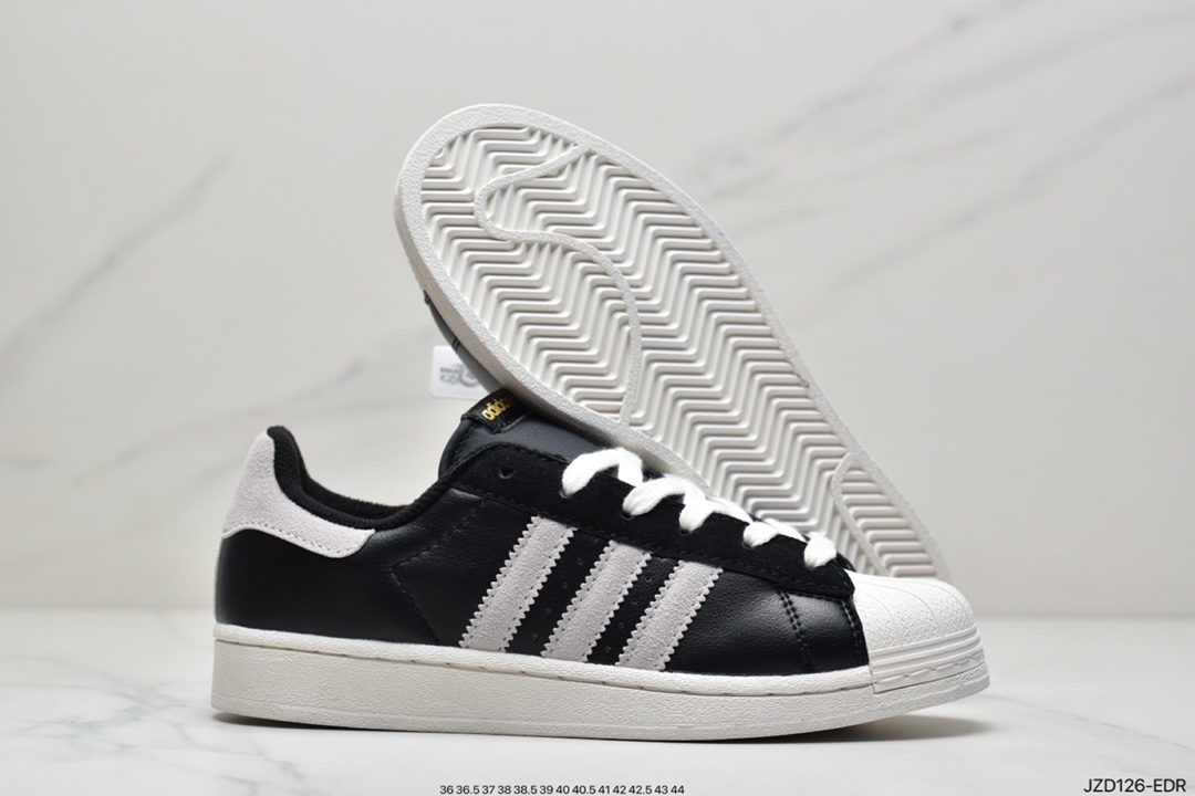 Clover adidas Originals Superstar Shell Head Classic Versatile Casual Sneakers” FY9022