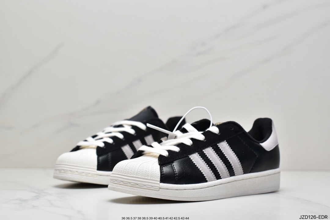 Clover adidas Originals Superstar Shell Head Classic Versatile Casual Sneakers” FY9022