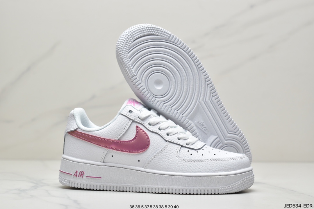 Nike Air Force 1′07 GS”White/Rose Pink” CT3839-104