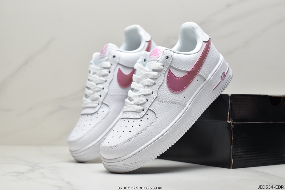 Nike Air Force 1′07 GS”White/Rose Pink” CT3839-104