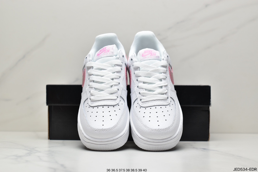 Nike Air Force 1′07 GS”White/Rose Pink” CT3839-104