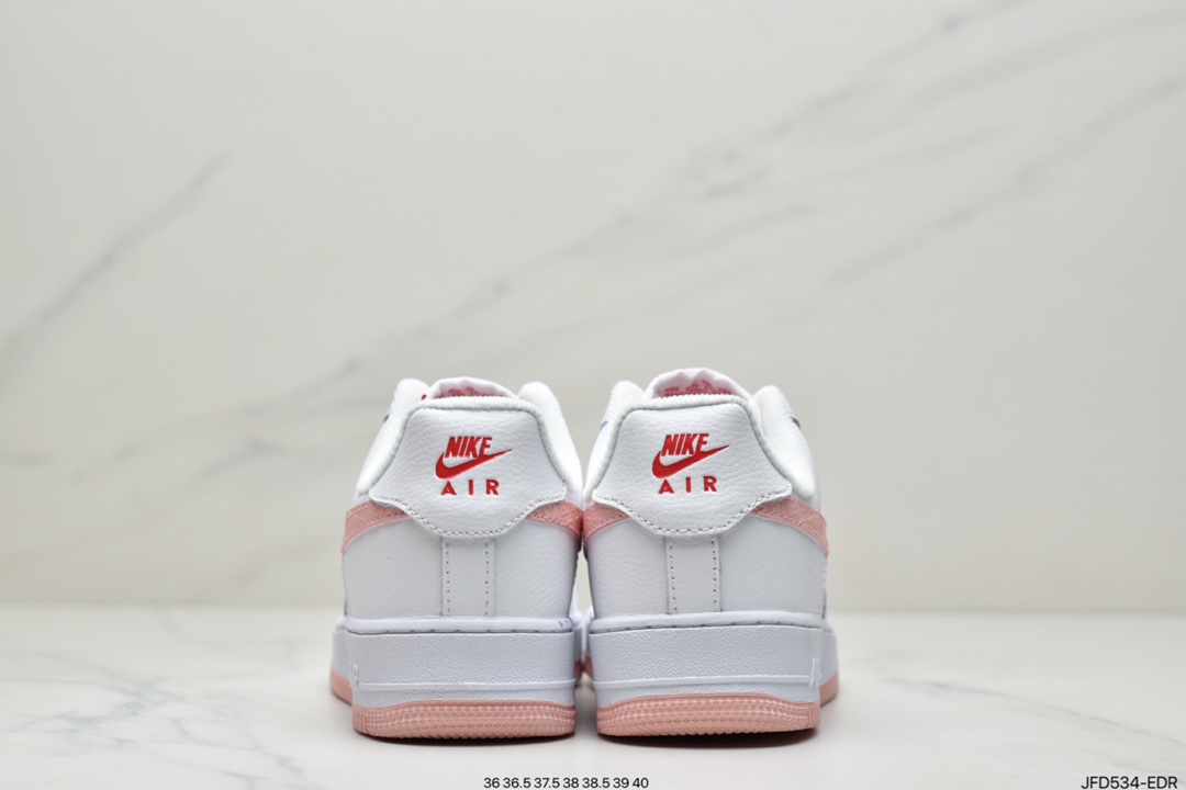 NIKE Air Force 1'07”2022 Valentine's Day”Air Force One Classic Low Top Versatile Casual Sneakers ”Leather White Light Pink LOVE Embossed Hook”Item Number: DQ9320-100 Size: 36 36.5 37.5 38 38.5 39 40 ID:JFD534- EDR-Top High Quatity Cheap Sneakers Fashion Clothing Clothes Bags handbags Shoes of all Brand wholesale With The best Quality And Beautiful Price from China Factory Chinese suppliers wholesaler seller NIKE Air Force 1'07”2022 Valentine's Day”Air Force One Classic Low Top Versatile Casual Sneakers ”Leather White Light Pink LOVE Embossed Hook”Item Number: DQ9320-100 Size: 36 36.5 37.5 38 38.5 39 40 ID:JFD534- EDR