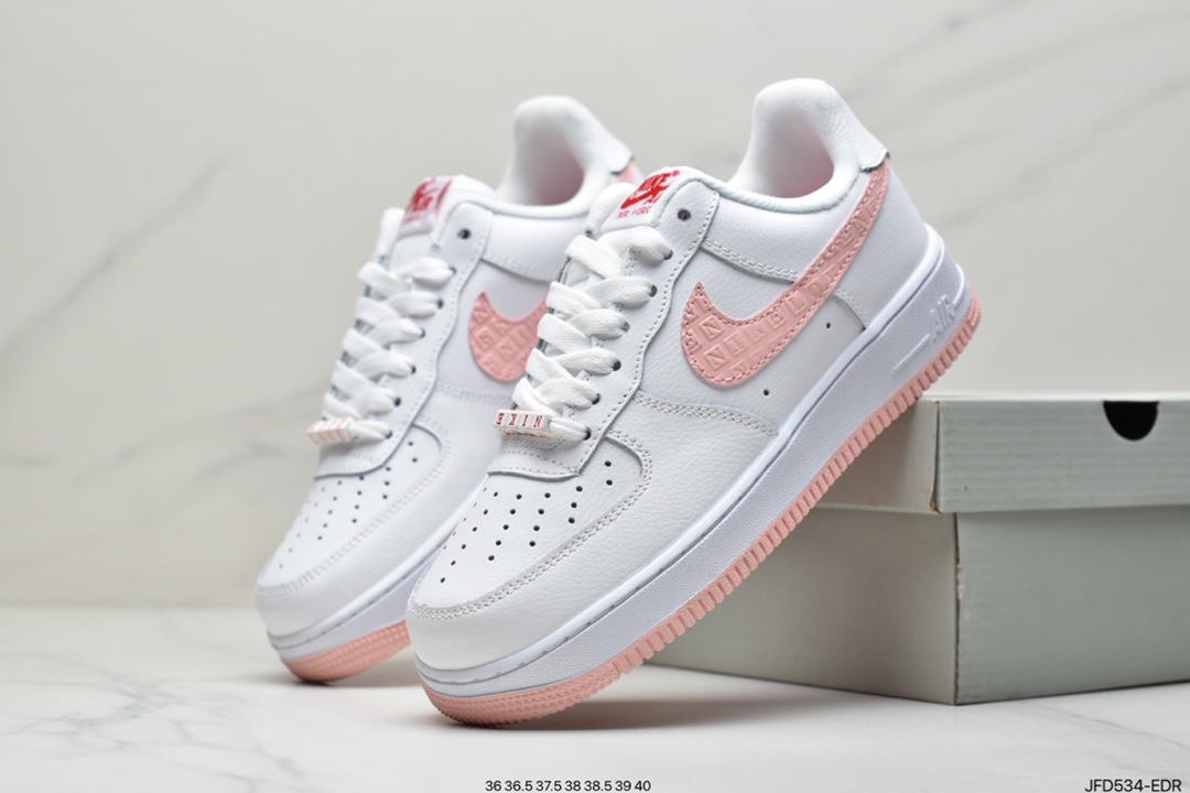 NIKE Air Force 1'07”2022 Valentine's Day”Air Force One Classic Low Top Versatile Casual Sneakers ”Leather White Light Pink LOVE Embossed Hook”Item Number: DQ9320-100 Size: 36 36.5 37.5 38 38.5 39 40 ID:JFD534- EDR-Top High Quatity Cheap Sneakers Fashion Clothing Clothes Bags handbags Shoes of all Brand wholesale With The best Quality And Beautiful Price from China Factory Chinese suppliers wholesaler seller NIKE Air Force 1'07”2022 Valentine's Day”Air Force One Classic Low Top Versatile Casual Sneakers ”Leather White Light Pink LOVE Embossed Hook”Item Number: DQ9320-100 Size: 36 36.5 37.5 38 38.5 39 40 ID:JFD534- EDR