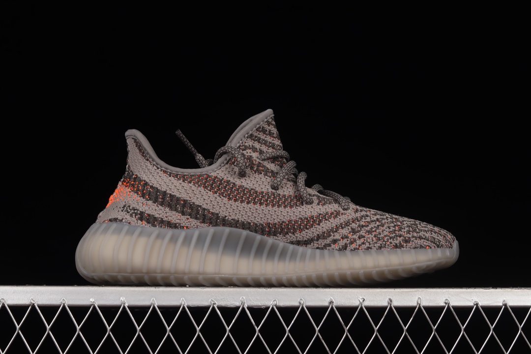 特价外贸版本AdYeezy350BoostV2GW1229阿迪达斯椰子350二代全新灰橙满天星巴斯夫Bo