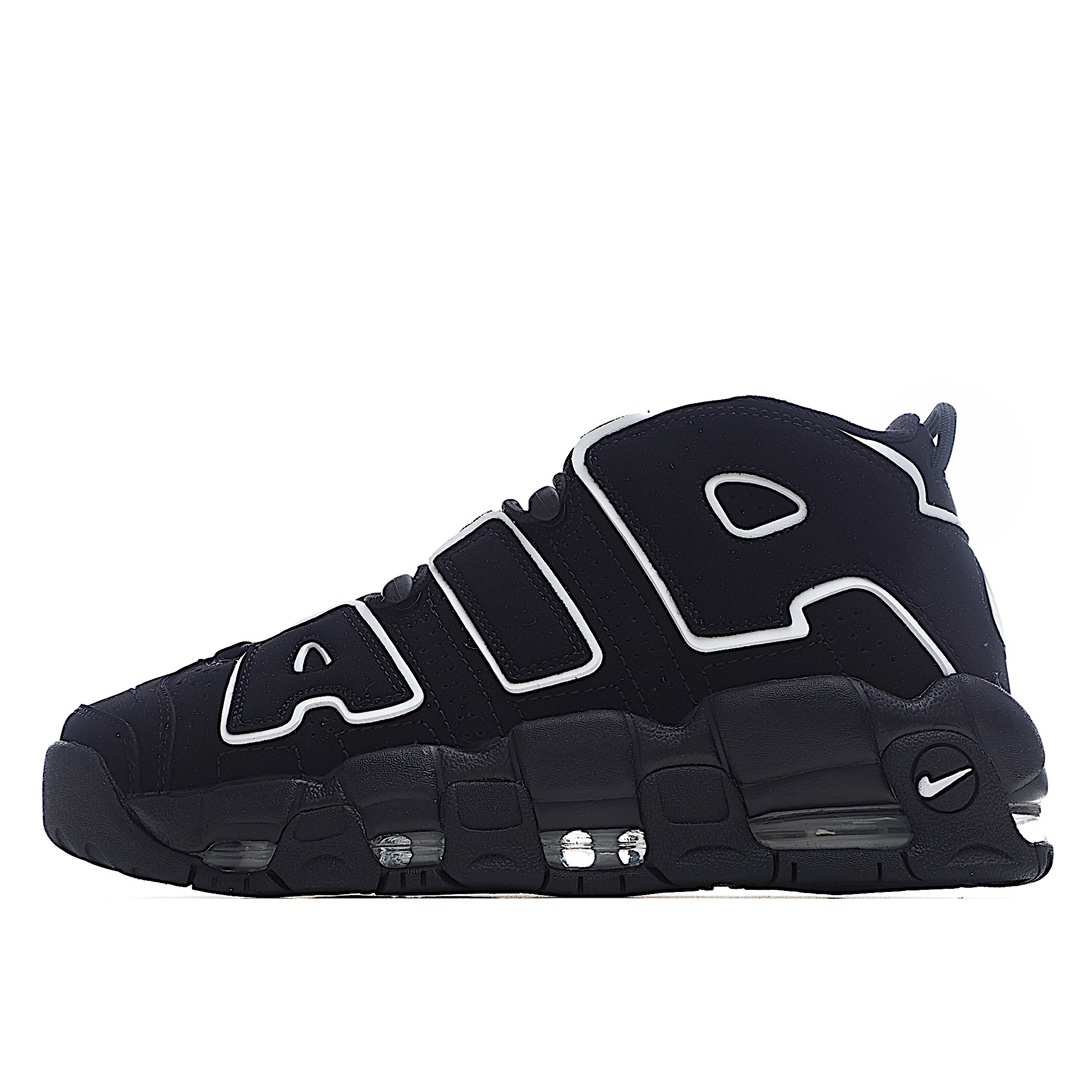 H0 公司级 Nike Air More Uptempo OG耐克 皮蓬全掌气垫篮球鞋原楦原档案开发版型采用一致牛培革鞋面材质市面最为修正全掌真气垫模具可视全掌透明中底气垫