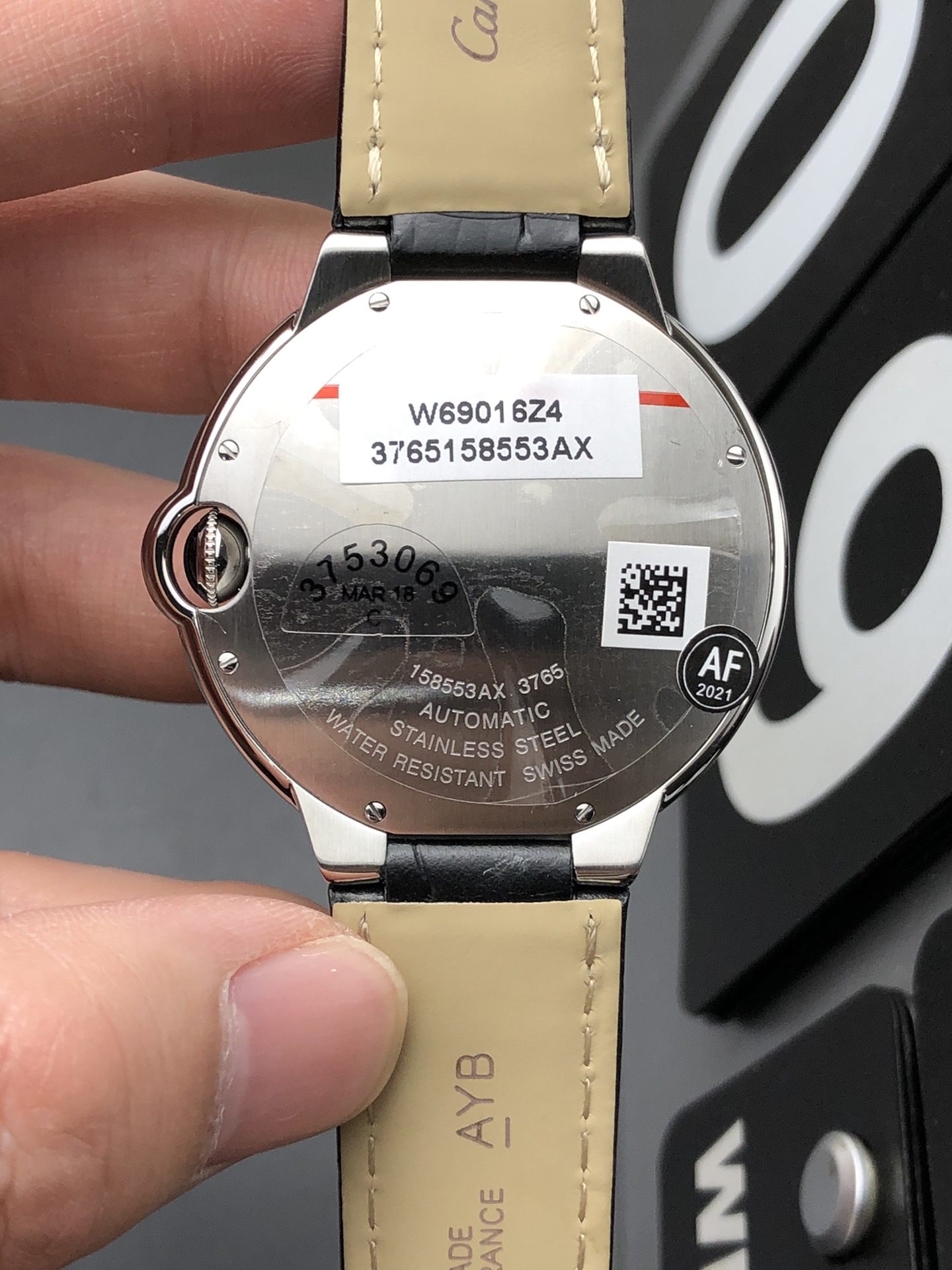 Cartier AF 皮带款 球