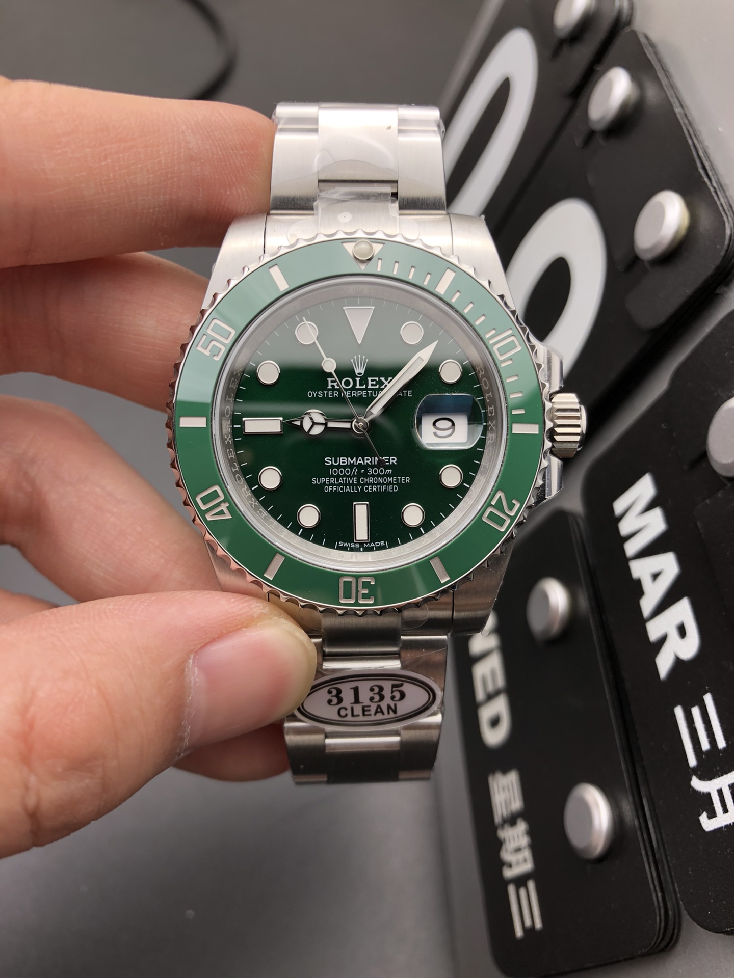 Rolex 3135绿鬼