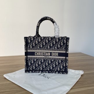 Dior Handbags Tote Bags Embroidery Mini