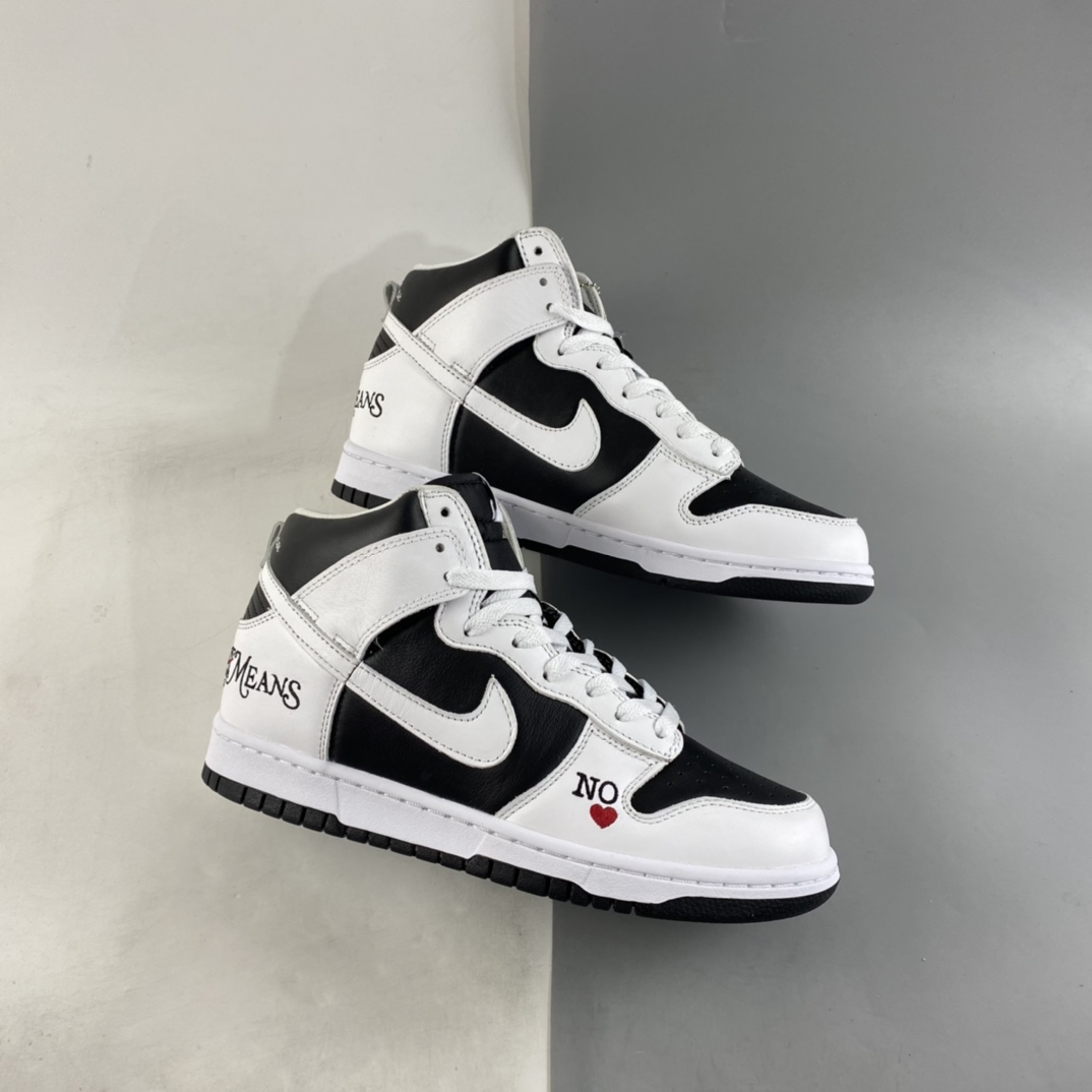 P480 Supreme x NIKE SB Dunk High ”By Any Means” 联名款闲板鞋 DN3741-002