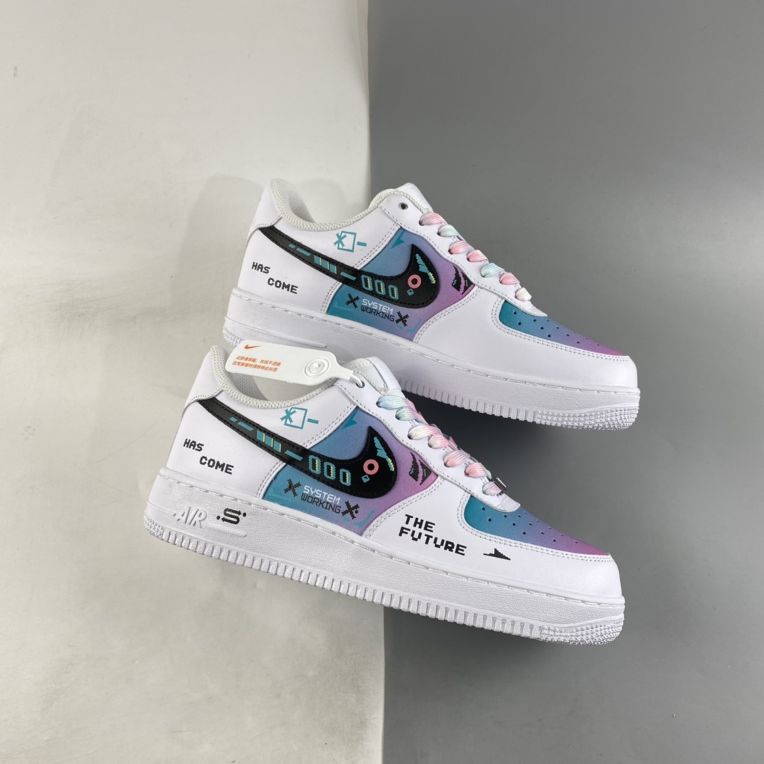 P260 NIKE Air Force 1’07 Low 电玩主题板鞋 CW2288-111
