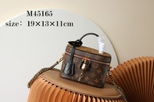Louis Vuitton Bags Handbags Monogram Reverse Canvas Spring/Summer Collection Vanity Chains M45165
