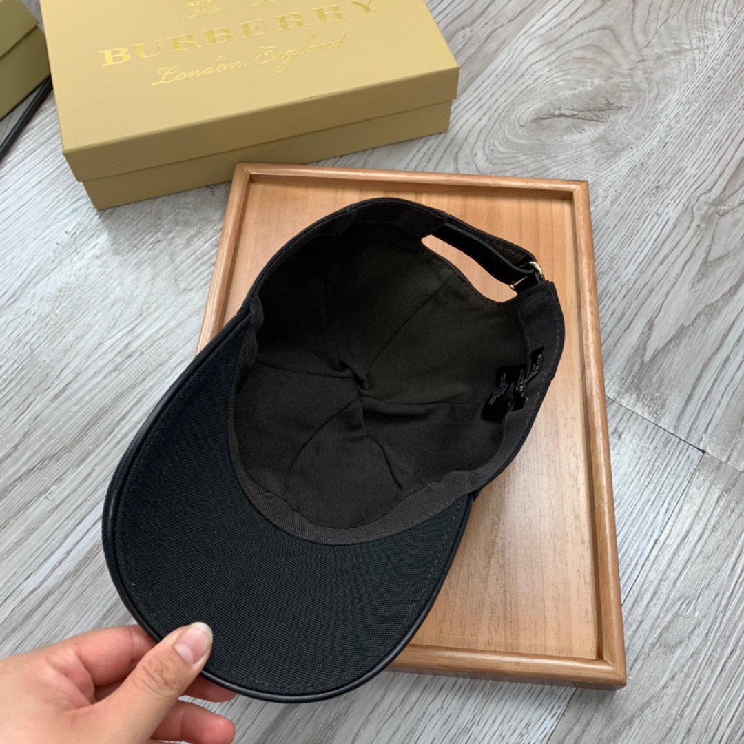High-End Embroidered Hats: Oxford Material, Quality Details, Leather Accents - 图片 7