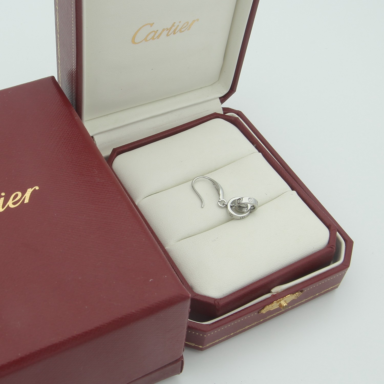 Cartier 新款 卡地亚 螺丝耳钉 Cartier
