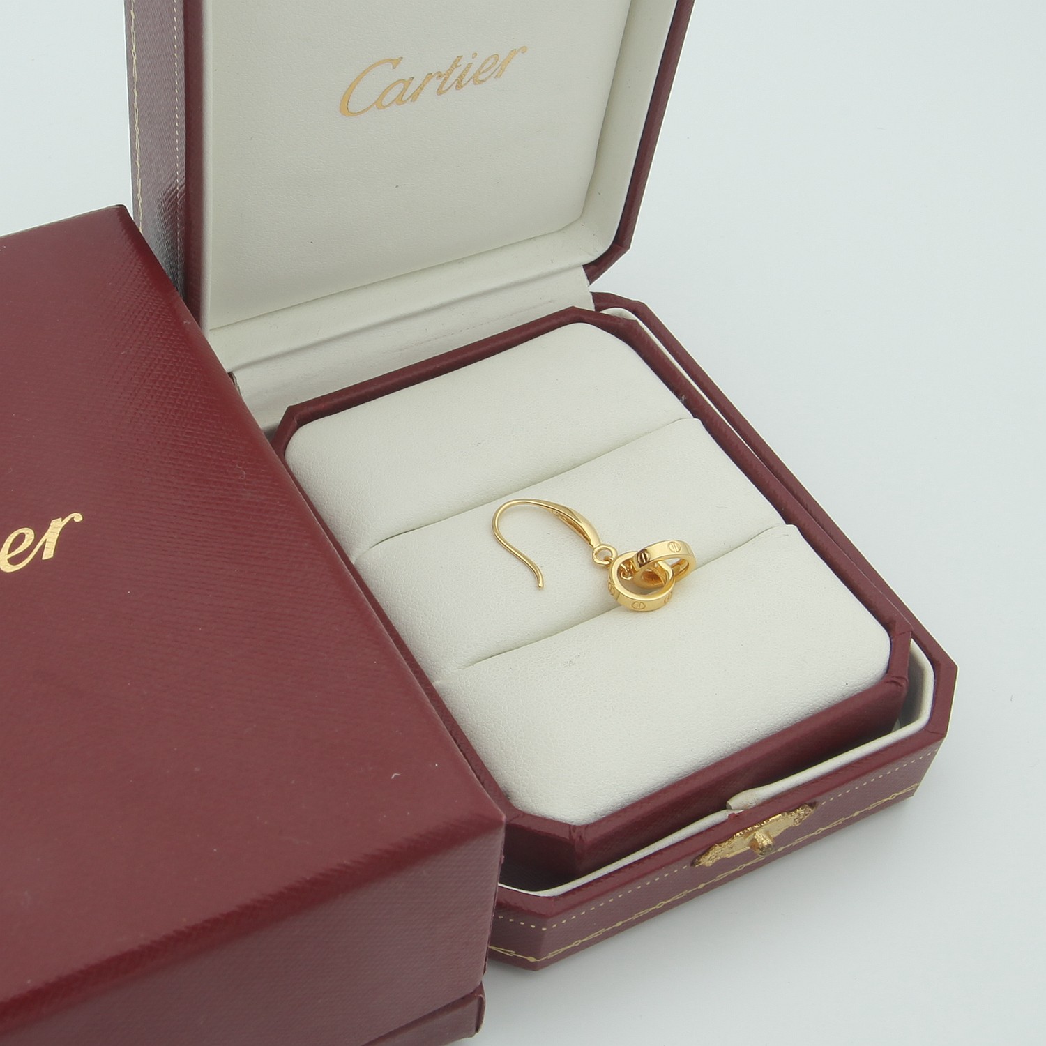 Cartier 新款 卡地亚 螺丝耳钉 Cartier
