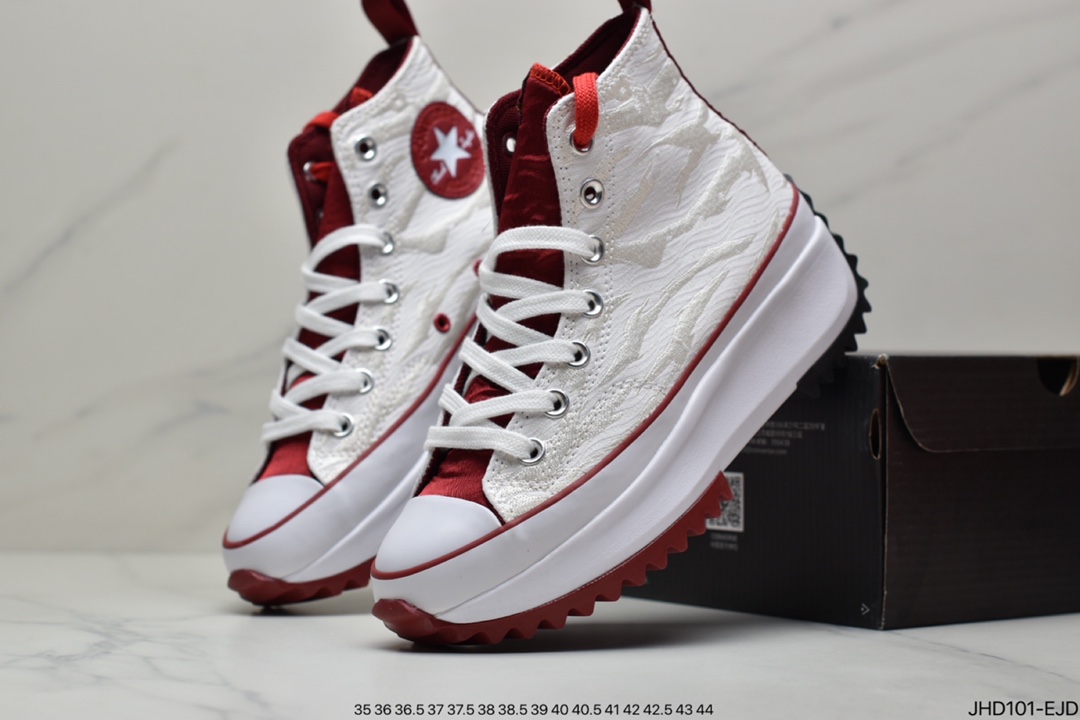 Converse Run Star Hike Year of the Tiger Special Series Thick Sole Platform Sneakers 173125C