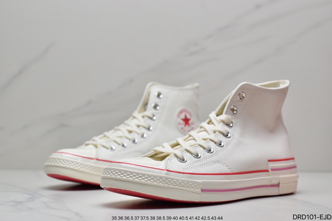 Converse Restructured Chuck 1970 High ”Beige/Pink” Sneakers 568800C