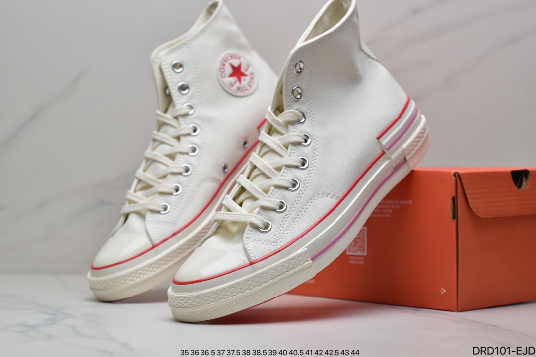 Converse Restructured Chuck 1970 High ”Beige/Pink” Sneakers 568800C