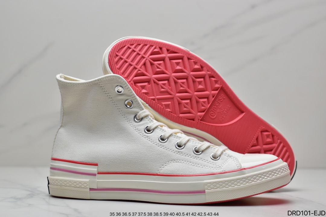 Converse Restructured Chuck 1970 High ”Beige/Pink” Sneakers 568800C