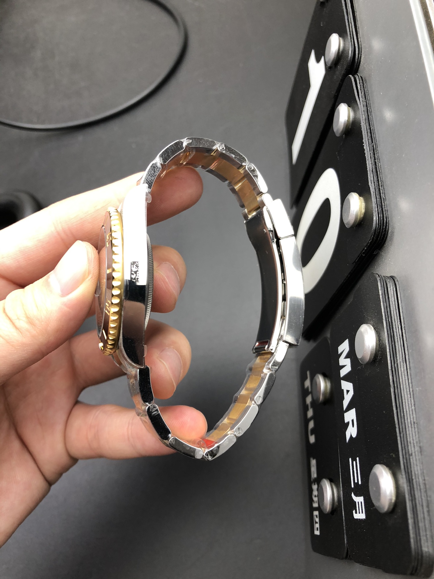 Rolex 3135间金黑鬼