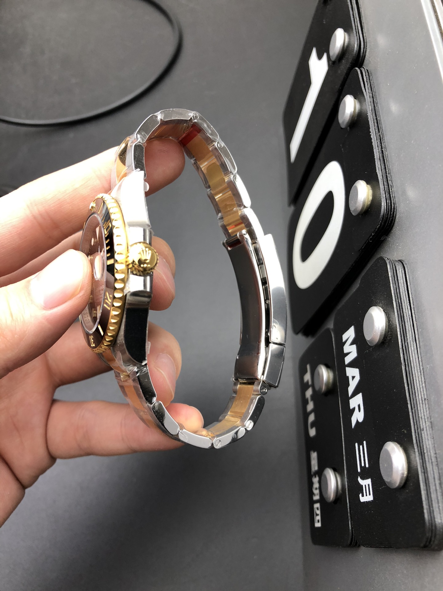 Rolex 3135间金黑鬼