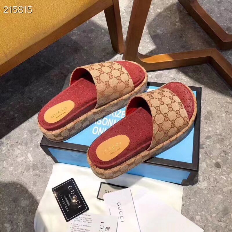 Gucci/Summer最新限量厚底