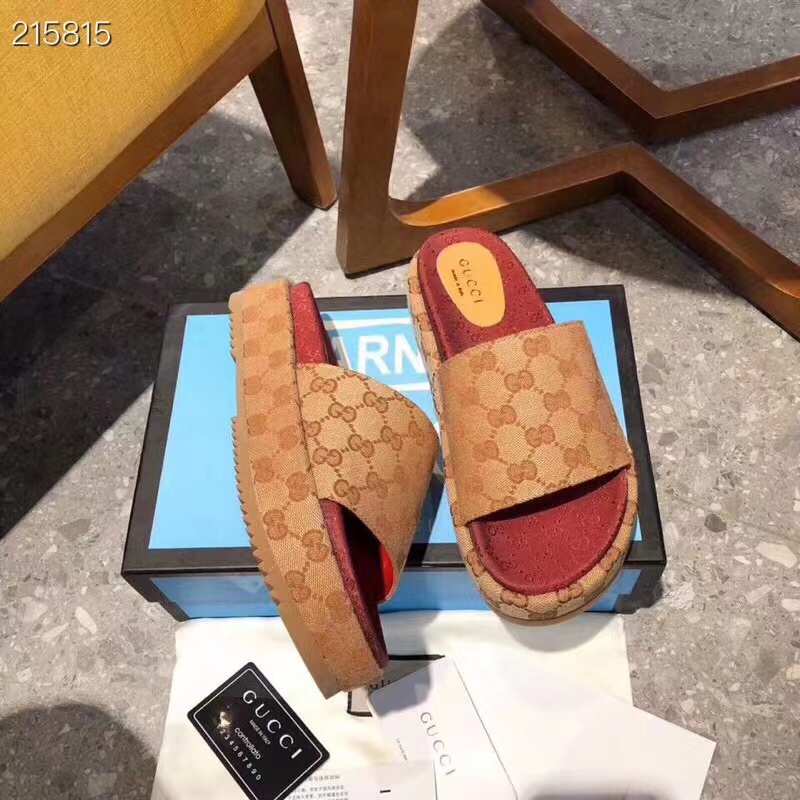 Gucci/Summer最新限量厚底