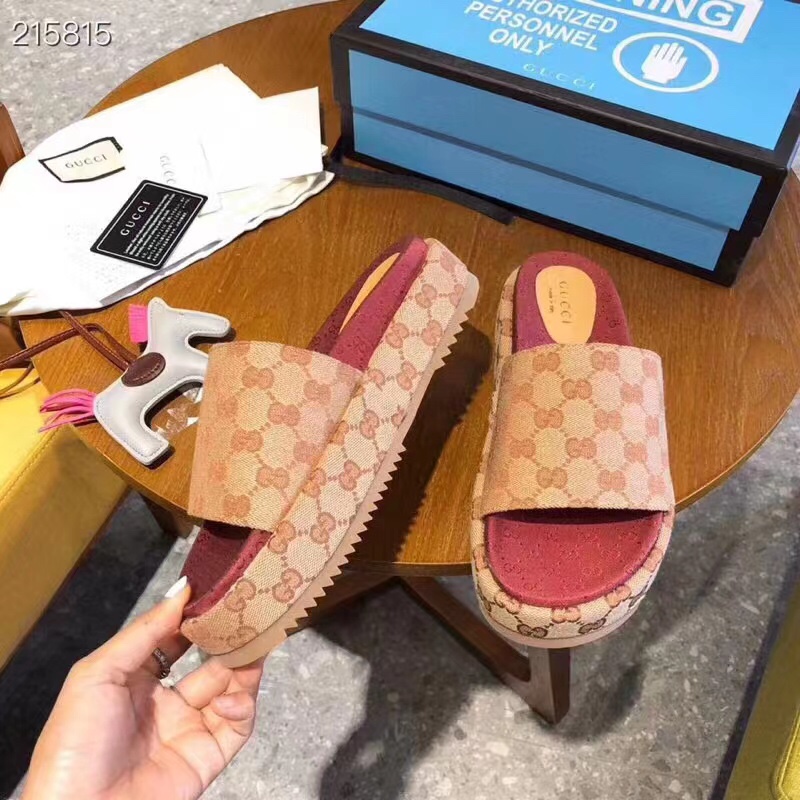 Gucci/Summer最新限量厚底