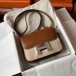 Hermes Constance New
 Crossbody & Shoulder Bags Silver Hardware Mini