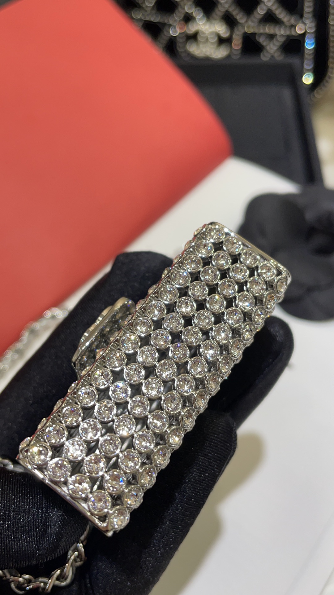 NO:631639,Full screen sense of high-end, detailed pictures, real photos, exclusive yb development, heavy Swarovski diamonds, Cartier high-end jewelry19860909满屏的高级感 细节图实拍 独家yb 开发 重工施华洛钻,,卡迪亚高端饰品,Jewelry