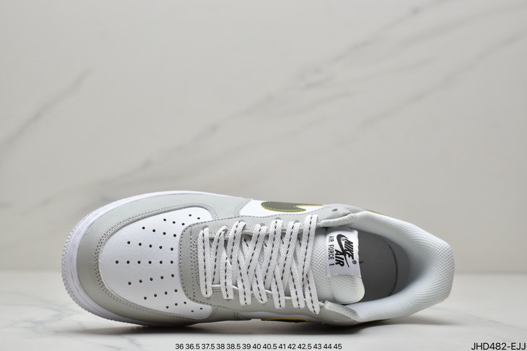 190 耐克Nike Air Force 1 Low 白镭射空军低帮休闲板鞋DC9029-100