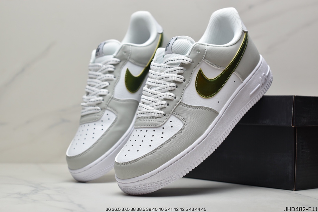 190 耐克Nike Air Force 1 Low 白镭射空军低帮休闲板鞋DC9029-100