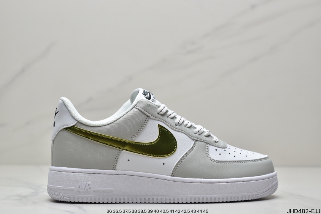 190 耐克Nike Air Force 1 Low 白镭射空军低帮休闲板鞋DC9029-100