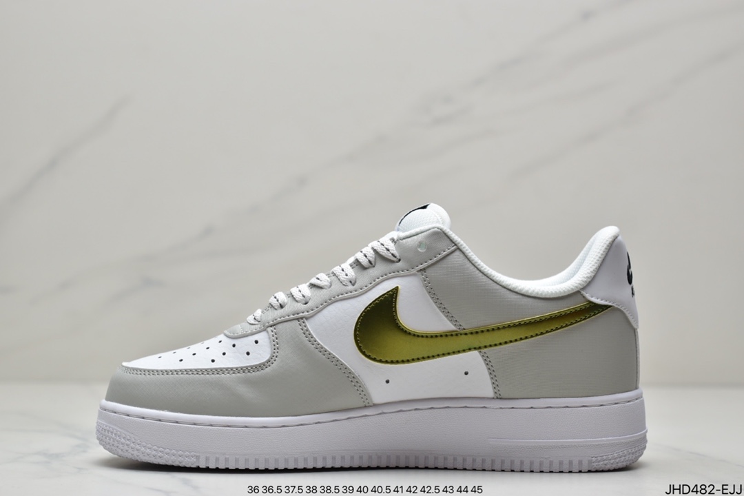 190 耐克Nike Air Force 1 Low 白镭射空军低帮休闲板鞋DC9029-100
