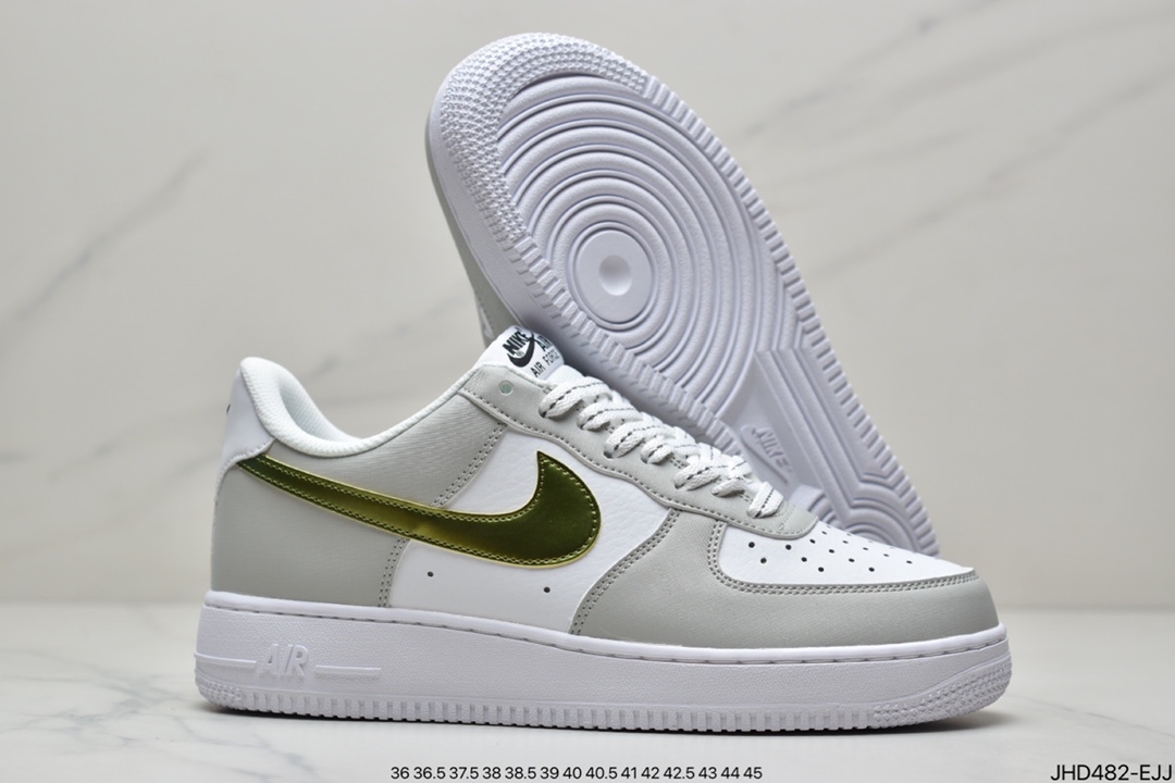190 耐克Nike Air Force 1 Low 白镭射空军低帮休闲板鞋DC9029-100