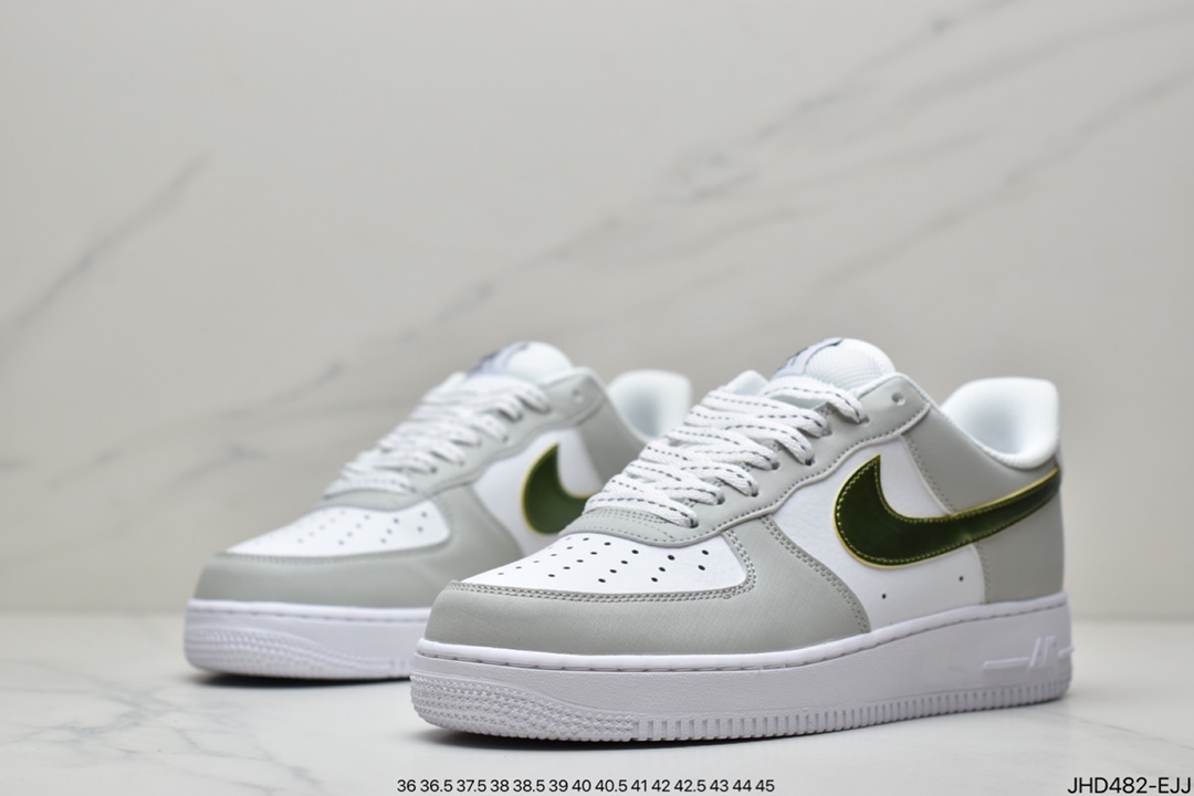 190 耐克Nike Air Force 1 Low 白镭射空军低帮休闲板鞋DC9029-100