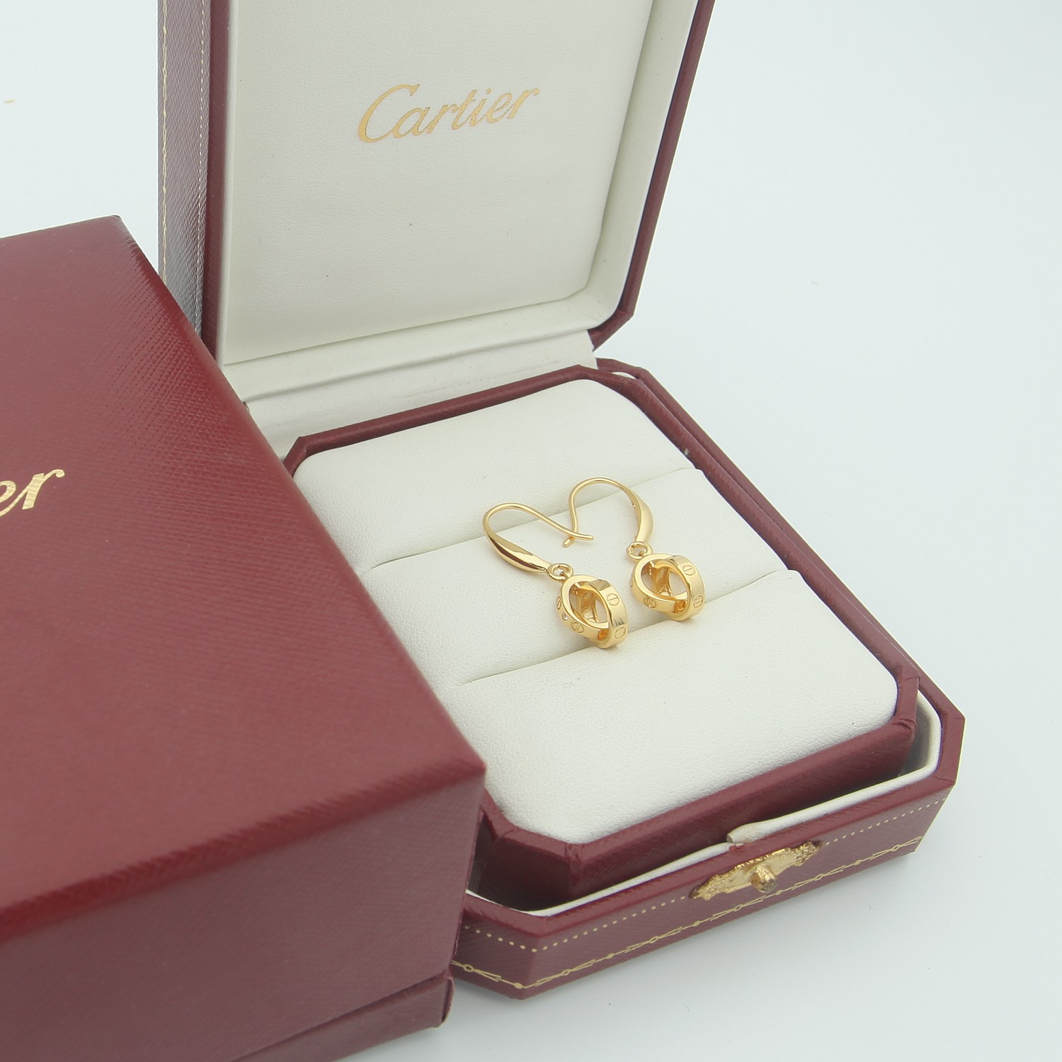 Cartier 新款 卡地亚 螺丝耳钉 Cartier