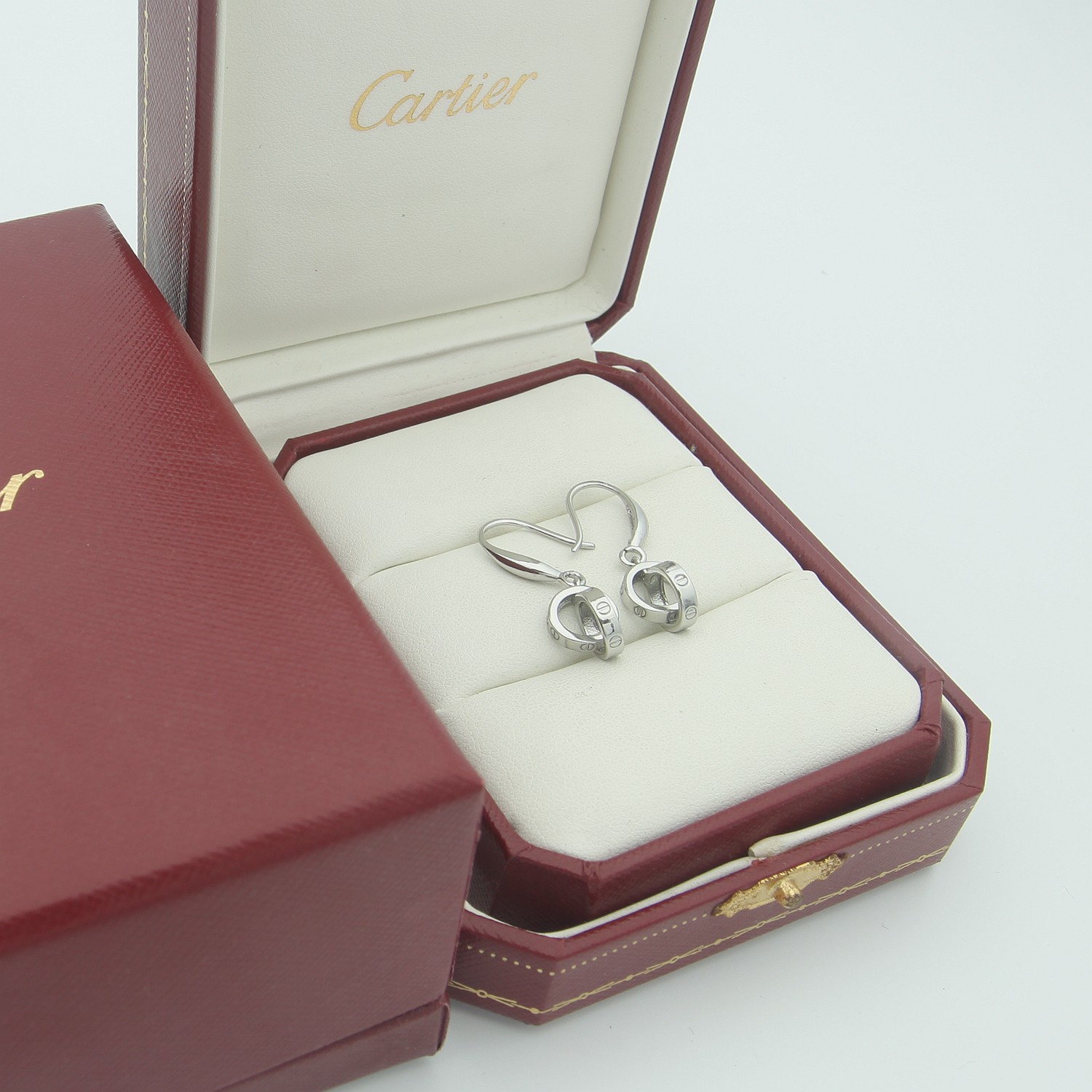 Cartier 新款 卡地亚 螺丝耳钉 Cartier