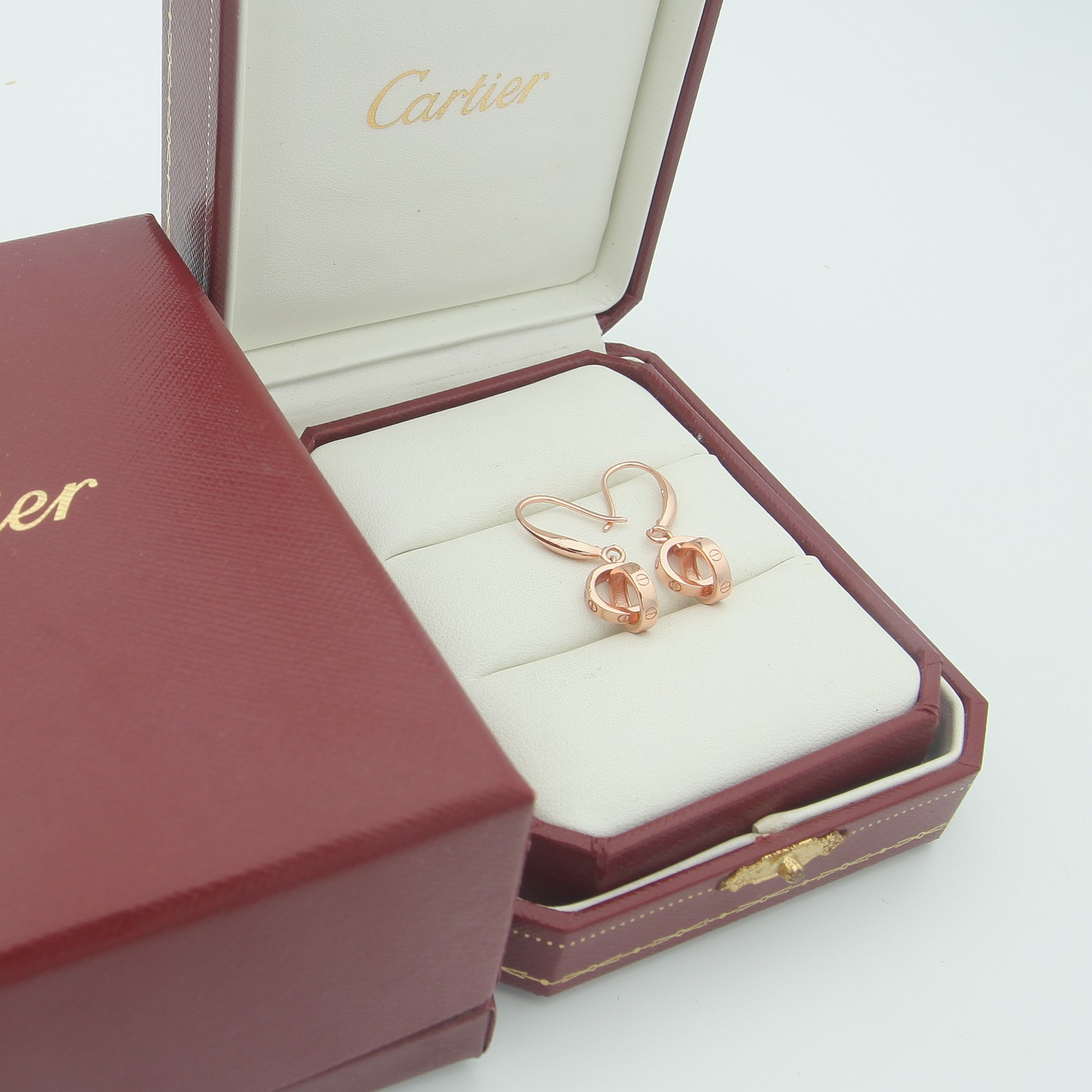 Cartier 新款 卡地亚 螺丝耳钉 Cartier