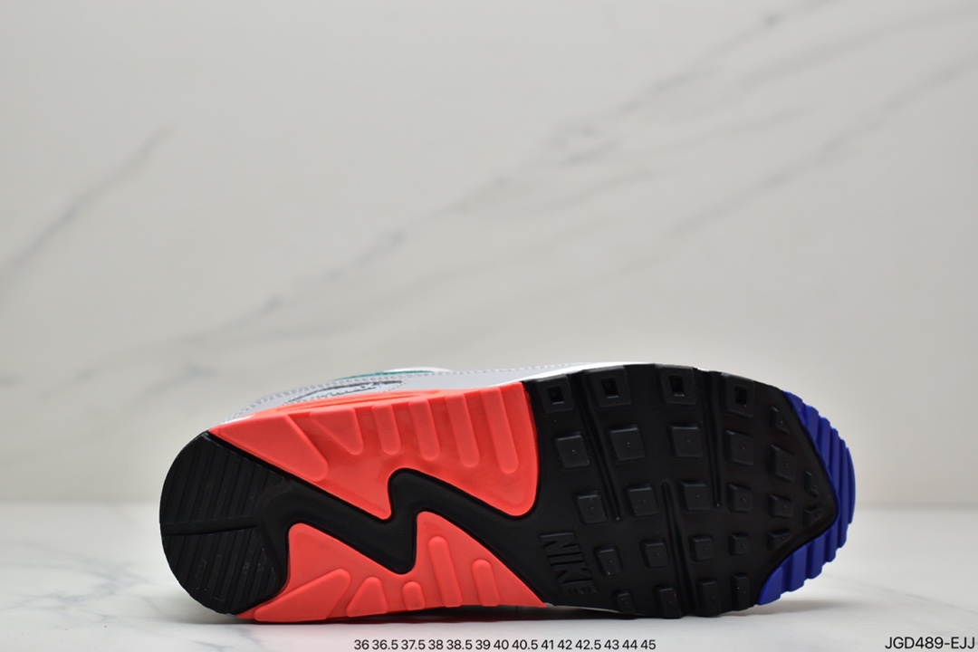180 耐克NIKE AIR MAX90 FlyEase MAX90经典款复古缓震气垫跑步鞋 DA5562-001