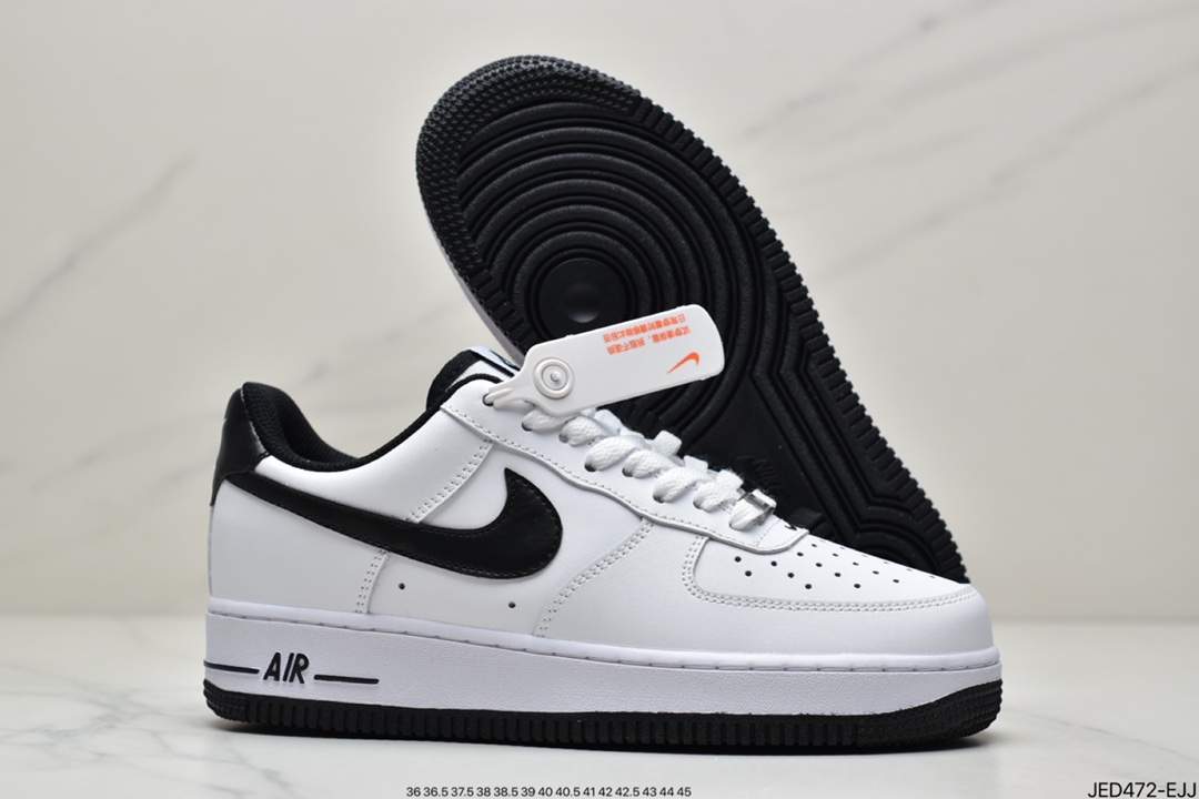 150 耐克Air Force 1 ’07 Low 白黑 原楦头原纸板DH7561-102