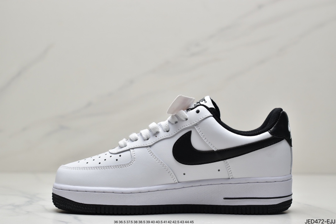 150 耐克Air Force 1 ’07 Low 白黑 原楦头原纸板DH7561-102