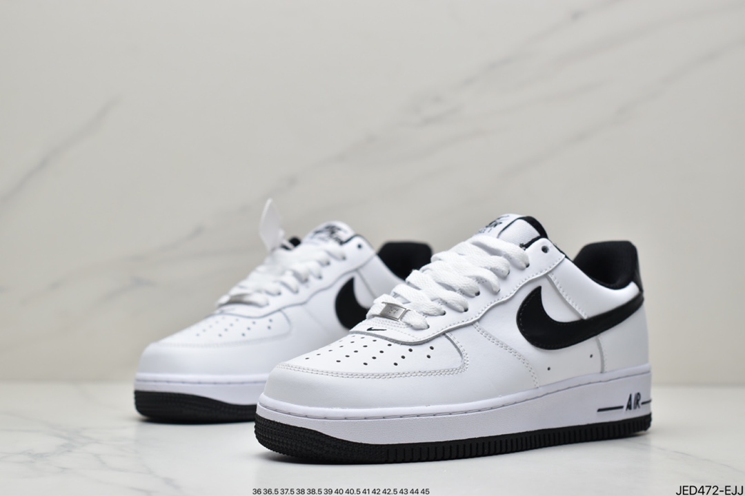150 耐克Air Force 1 ’07 Low 白黑 原楦头原纸板DH7561-102