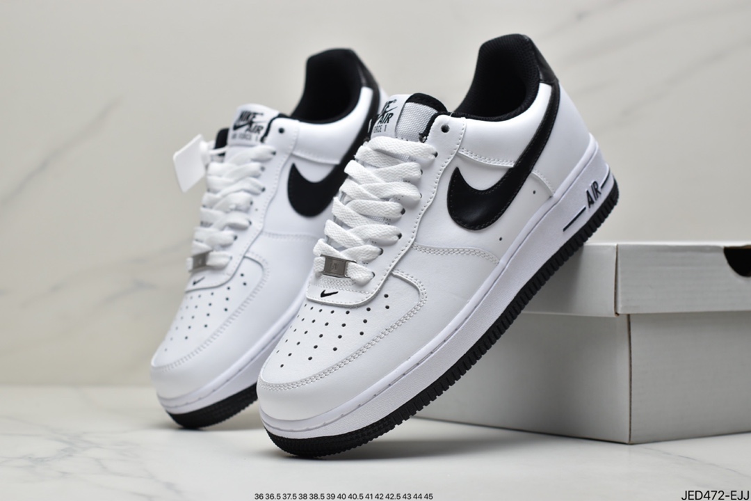 150 耐克Air Force 1 ’07 Low 白黑 原楦头原纸板DH7561-102
