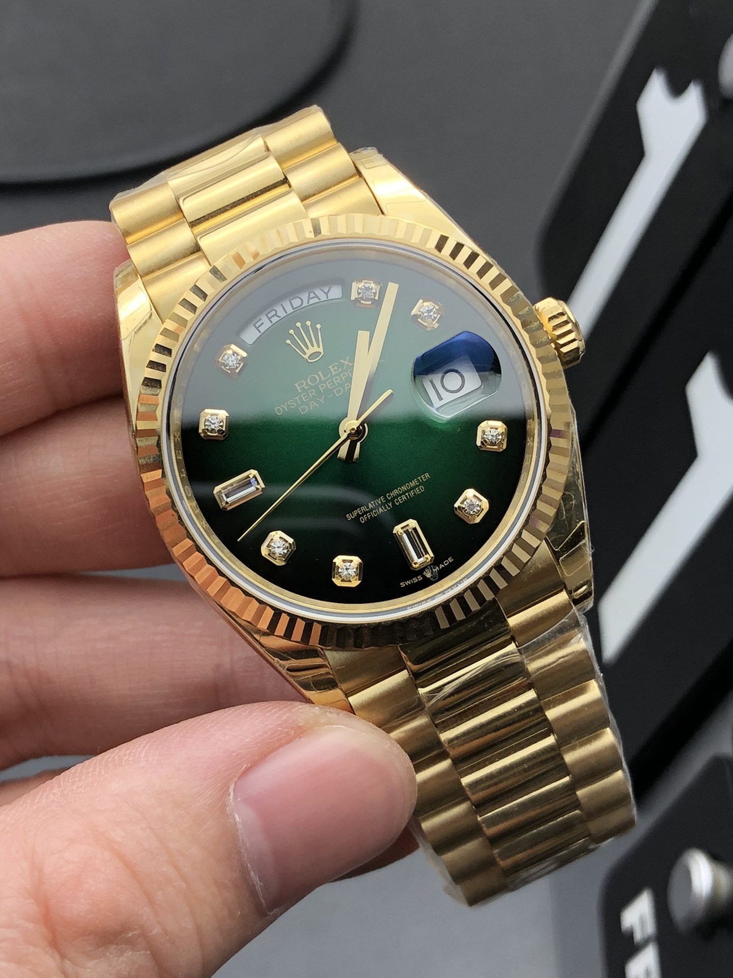 Rolex 金绿日志