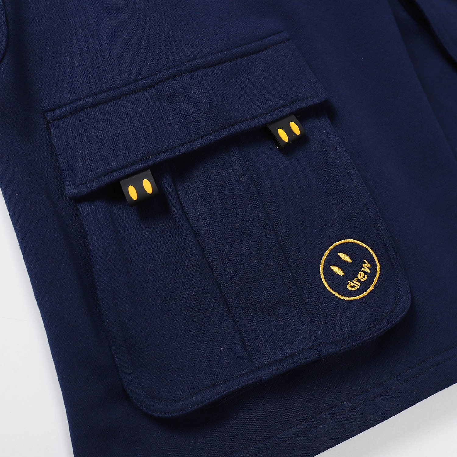 High-Quality Cotton Shorts with Smiley-Face Embroidery and Rope Design: #YH232 Collection Summary - 图片 3